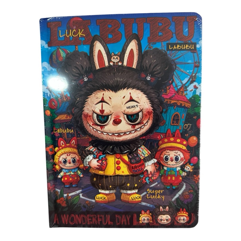 Labubu The Monsters Circus LABUBU Hardcover 8x6 Notebook